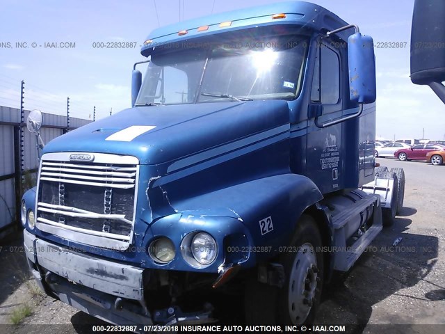 1FUJA9AS72PH35859 - 2002 FREIGHTLINER CONVENTIONAL ST112 BLUE photo 2