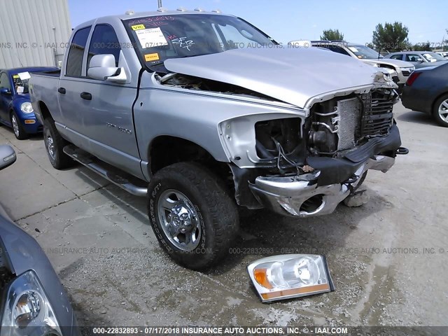 1D7KS28C06J233768 - 2006 DODGE RAM 2500 ST/SLT 银色 照片 1