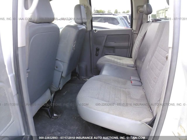 1D7KS28C06J233768 - 2006 DODGE RAM 2500 ST/SLT 银色 照片 8