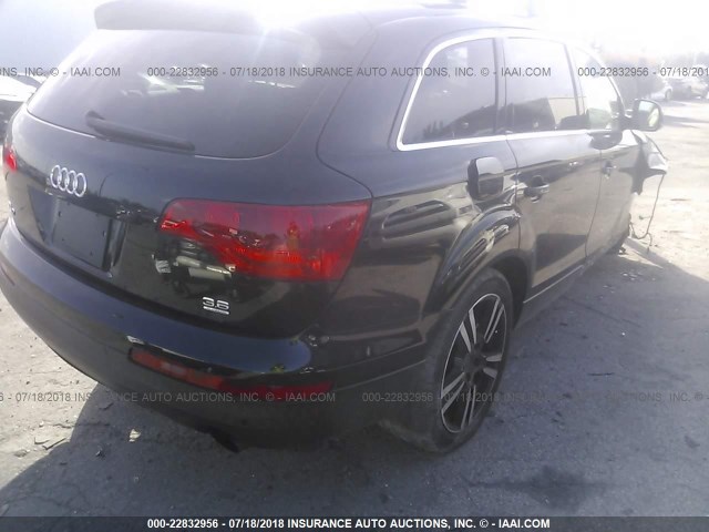 WA1AY74L89D017039 - 2009 AUDI Q7 3.6 QUATTRO BLACK photo 4