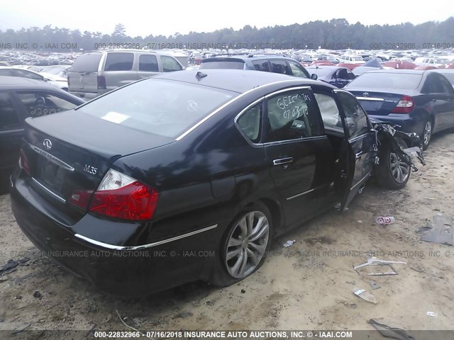 JNKAY01E38M604734 - 2008 INFINITI M35 SPORT BLACK photo 4