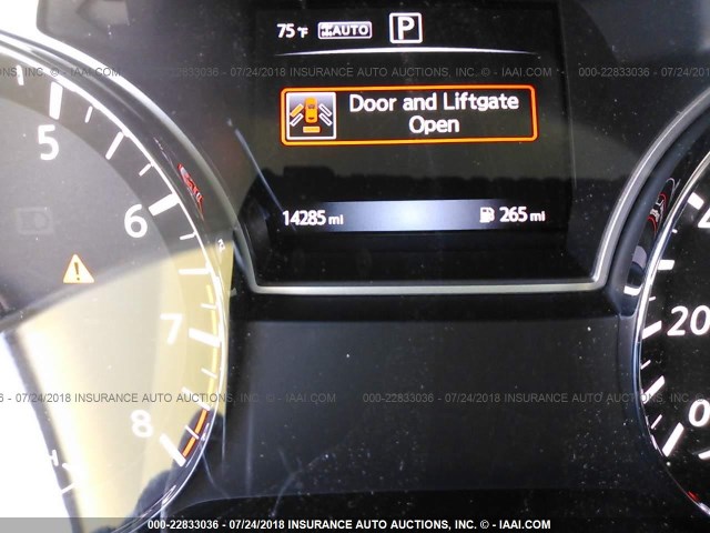 5N1DR2MM9HC611084 - 2017 NISSAN PATHFINDER S/SV/SL/PLATINUM GRAY photo 7