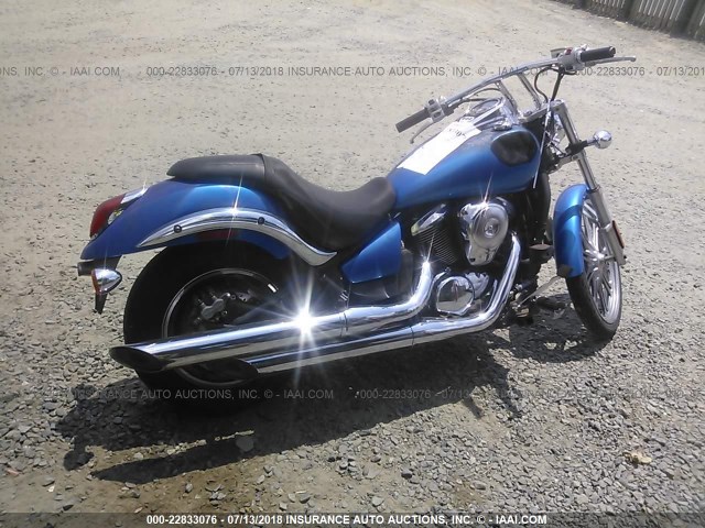 JKAVN2C157A000274 - 2007 KAWASAKI VN900 C BLUE photo 4