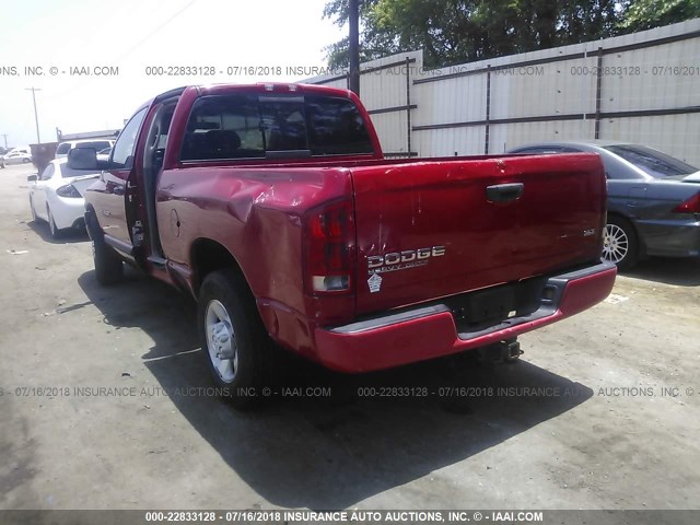 3D7KA28DX4G246554 - 2004 DODGE RAM 2500 ST/SLT 红色 照片 3