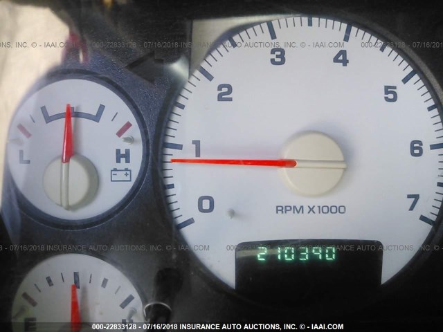 3D7KA28DX4G246554 - 2004 DODGE RAM 2500 ST/SLT 红色 照片 7