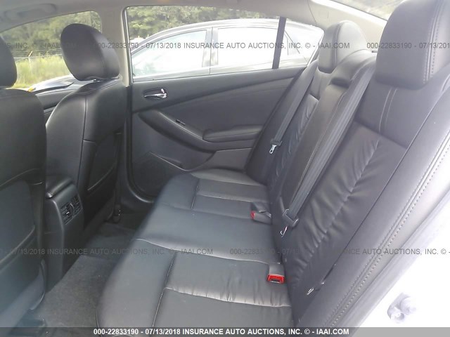 1N4BL2AP2BC146110 - 2011 NISSAN ALTIMA SR SILVER photo 8