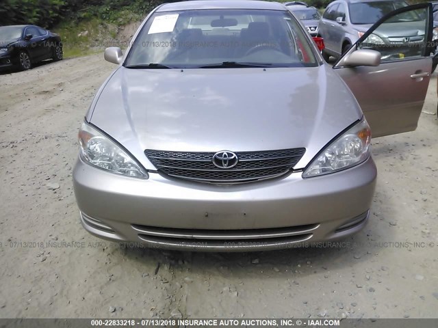 4T1BE32K12U626903 - 2002 TOYOTA CAMRY LE/XLE/SE 棕色 照片 6