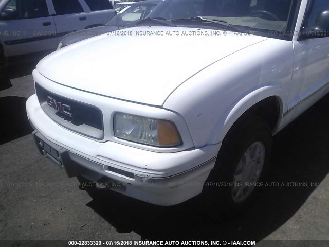 1GKDT13W3S2551243 - 1995 GMC JIMMY Beyaz fotoğraf 6
