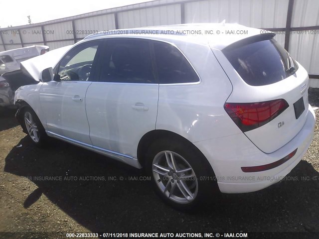 WA1LFAFP7EA108567 - 2014 AUDI Q5 PREMIUM PLUS WHITE photo 3