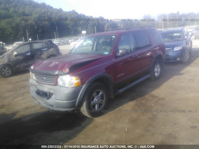 1FMZU72K54ZA73199 - 2004 FORD EXPLORER XLS/XLS SPORT RED photo 2