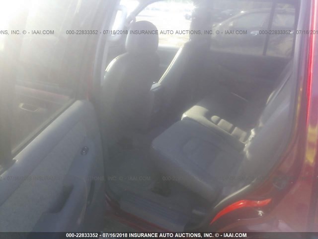 1FMZU72K54ZA73199 - 2004 FORD EXPLORER XLS/XLS SPORT RED photo 8