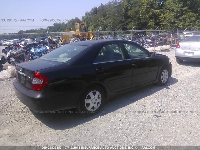 4T1BE32K84U850348 - 2004 TOYOTA CAMRY LE/XLE/SE 黑色 照片 4
