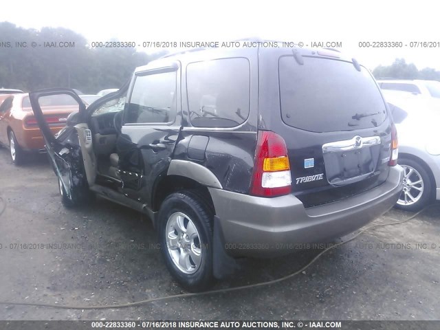 4F2CZ06153KM38282 - 2003 MAZDA TRIBUTE ES 黑色 照片 3
