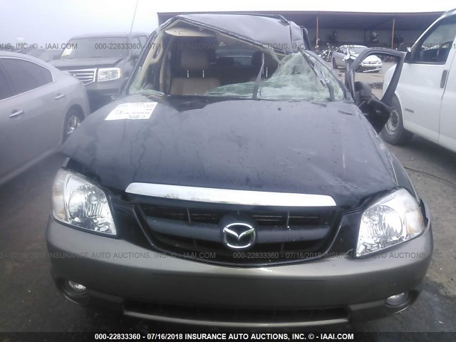 4F2CZ06153KM38282 - 2003 MAZDA TRIBUTE ES BLACK photo 6