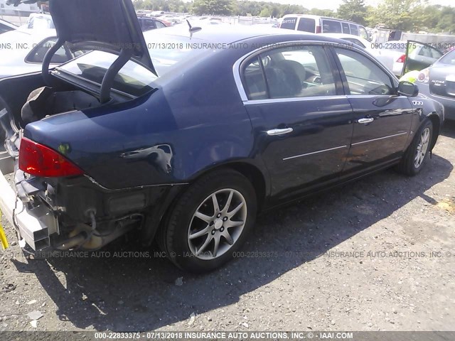 1G4HD57228U101715 - 2008 BUICK LUCERNE CXL Navy photo 4