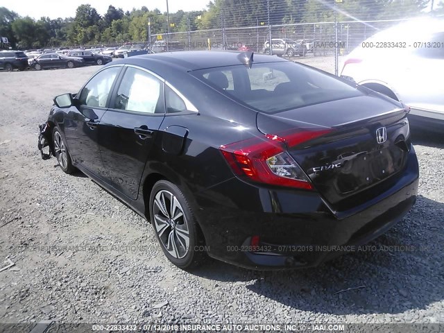 2HGFC1F77GH652536 - 2016 HONDA CIVIC EXL 黑色 照片 3