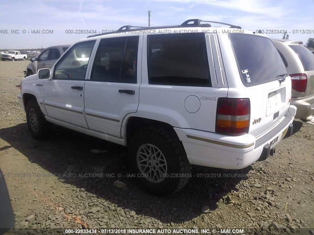 1J4GZ78Y1SC720975 - 1995 JEEP GRAND CHEROKEE LIMITED/ORVIS WHITE photo 3