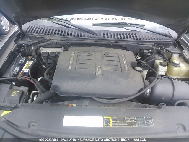 5LMFU28R04LJ22707 - 2004 LINCOLN NAVIGATOR 灰色 照片 10