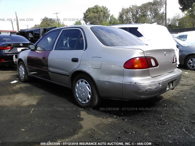 1NXBR12EXXZ262443 - 1999 TOYOTA COROLLA VE/CE/LE 米色 照片 3