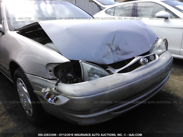 1NXBR12EXXZ262443 - 1999 TOYOTA COROLLA VE/CE/LE 米色 照片 6