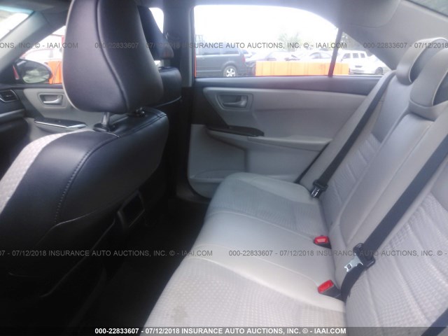 4T1BF1FK7FU033791 - 2015 TOYOTA CAMRY LE/XLE/SE/XSE 蓝色 照片 8