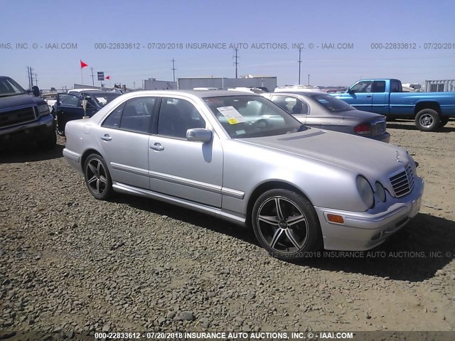 WDBJF74J31B270780 - 2001 MERCEDES-BENZ E 55 AMG SILVER photo 1