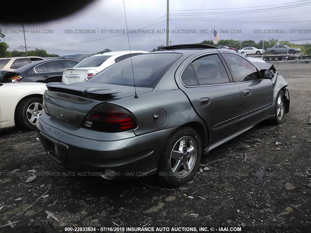 1G2NF52E14M505476 - 2004 PONTIAC GRAND AM SE1 GRAY photo 4