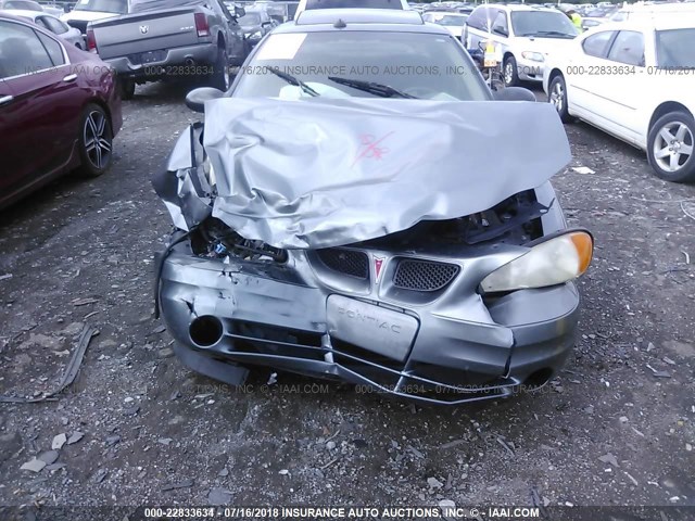 1G2NF52E14M505476 - 2004 PONTIAC GRAND AM SE1 GRAY photo 6