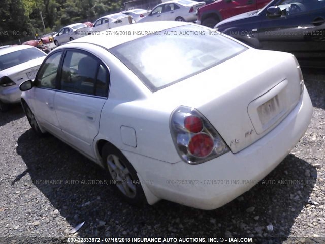 1N4AL11D85C306782 - 2005 NISSAN ALTIMA S/SL WHITE photo 3