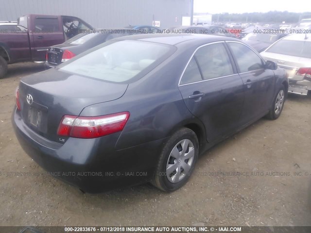 4T4BE46K29R106340 - 2009 TOYOTA CAMRY SE/LE/XLE 灰色 照片 4