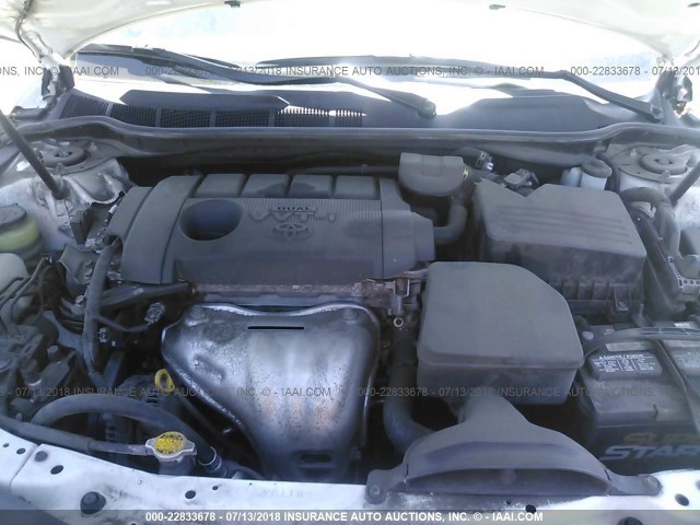 4T1BF3EK2BU645145 - 2011 TOYOTA CAMRY SE/LE/XLE თეთრი ფოტო 10
