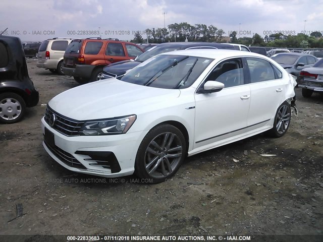 1VWDT7A36HC014342 - 2017 VOLKSWAGEN PASSAT R-LINE Ağ foto 2