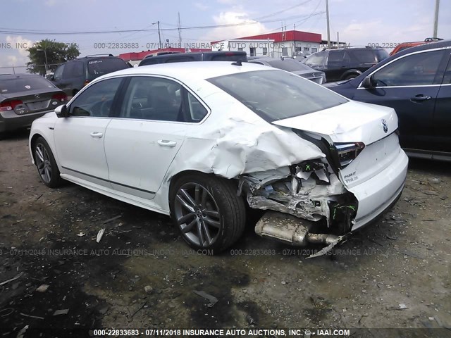 1VWDT7A36HC014342 - 2017 VOLKSWAGEN PASSAT R-LINE Ağ foto 3