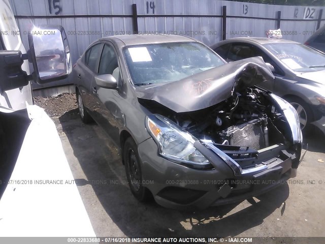 3N1CN7AP2GL903947 - 2016 NISSAN VERSA S/S PLUS/SV/SL GRAY photo 1