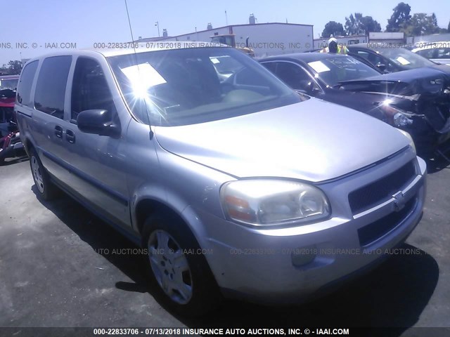 1GNDV23W08D119399 - 2008 CHEVROLET UPLANDER LS SILVER photo 1
