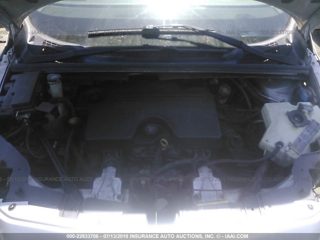 1GNDV23W08D119399 - 2008 CHEVROLET UPLANDER LS SILVER photo 10