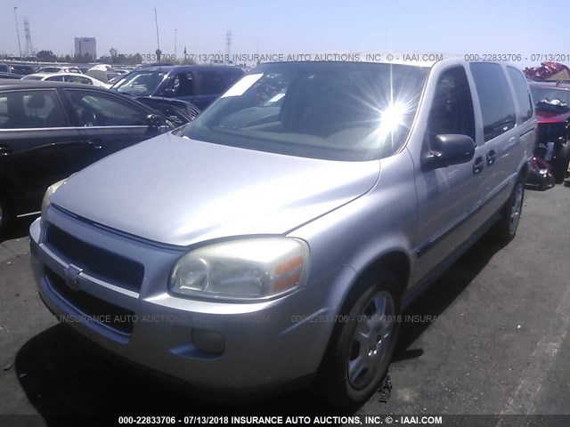 1GNDV23W08D119399 - 2008 CHEVROLET UPLANDER LS SILVER photo 2