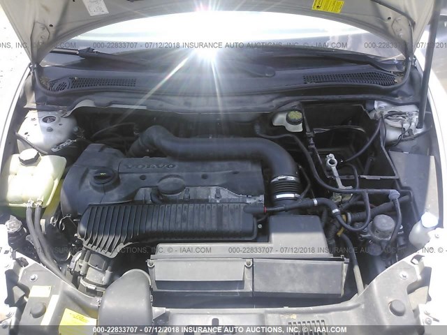 YV1MW682252043379 - 2005 VOLVO V50 T5 SILVER photo 10