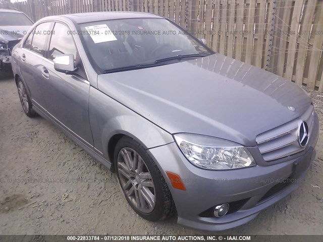 WDDGF81X99F246827 - 2009 MERCEDES-BENZ C 300 4MATIC GRAY photo 1