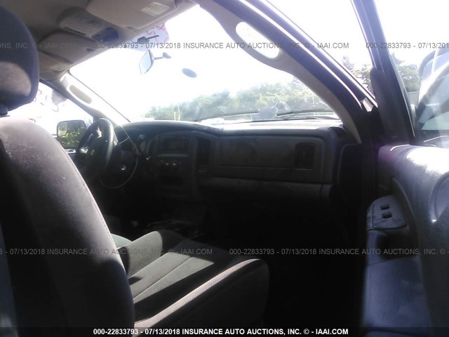 3D7KU26DX4G187984 - 2004 DODGE RAM 2500 ST/SLT BLUE photo 5