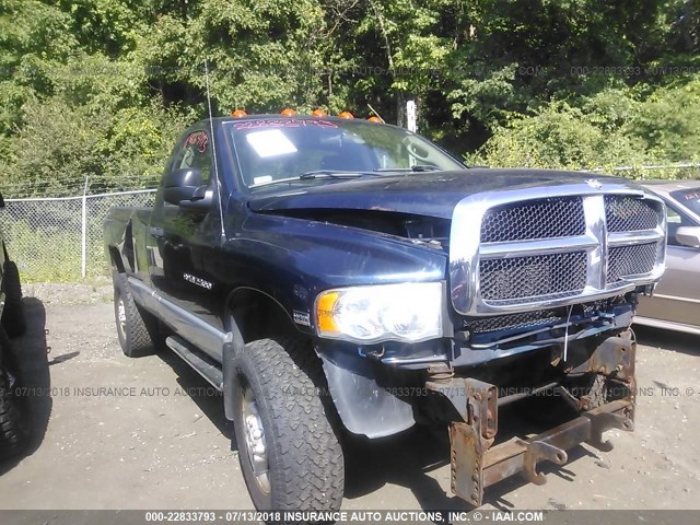 3D7KU26DX4G187984 - 2004 DODGE RAM 2500 ST/SLT BLUE photo 6