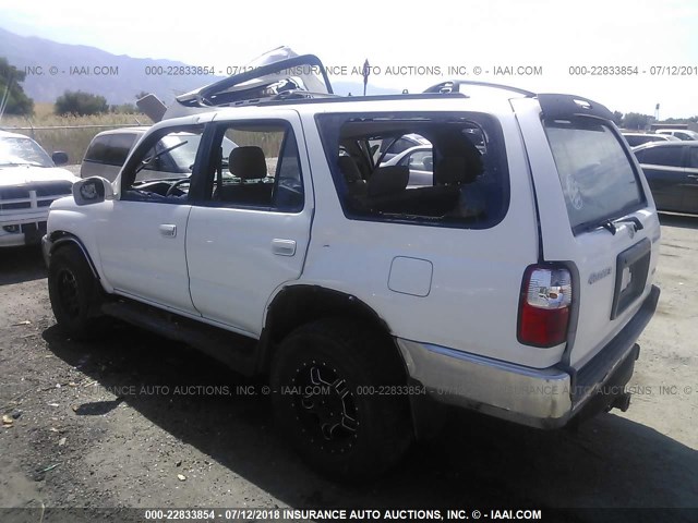 JT3HN86R110353149 - 2001 TOYOTA 4RUNNER SR5 WHITE photo 3