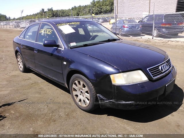 WAUEH64B91N132866 - 2001 AUDI A6 2.8 QUATTRO BLUE photo 1