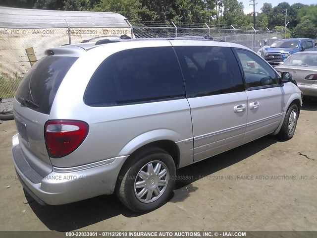 2C4GP64L05R479647 - 2005 CHRYSLER TOWN & COUNTRY LIMITED SILVER photo 4