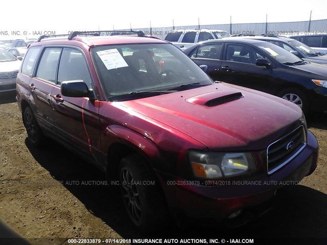 JF1SG69684G734810 - 2004 SUBARU FORESTER 2.5XT RED photo 1