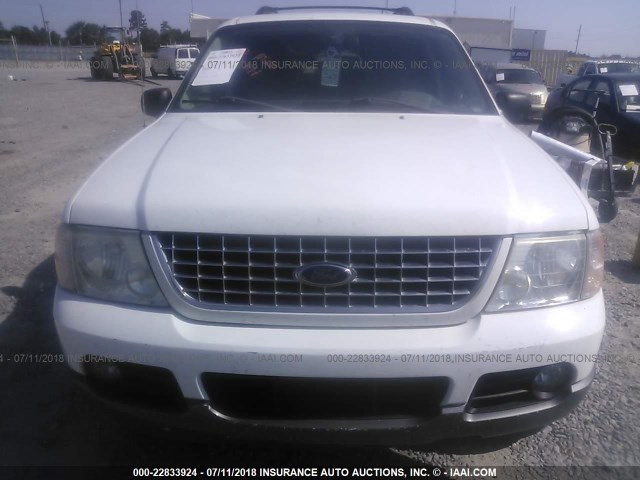 1FMZU63K75UB89902 - 2005 FORD EXPLORER XLT/XLT SPORT/NBX 白色 照片 6