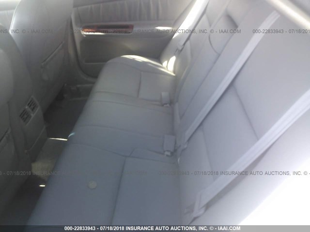 4T1BF30K35U593245 - 2005 TOYOTA CAMRY LE/XLE/SE 银色 照片 8