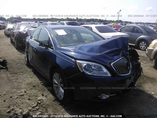 1G4PR5SKXE4155277 - 2014 BUICK VERANO CONVENIENCE BLUE photo 1