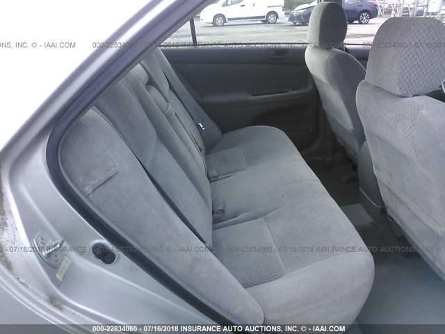 4T1BE32KX3U709750 - 2003 TOYOTA CAMRY LE/XLE/SE 银色 照片 8