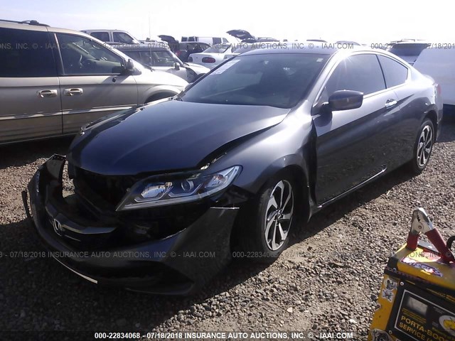 1HGCT1B3XGA013264 - 2016 HONDA Accord LX-S GRAY photo 2